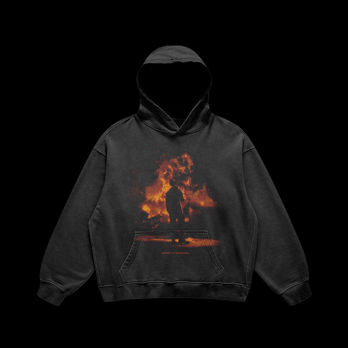 'LET THE WORLD BURN' - Fire Hoodie