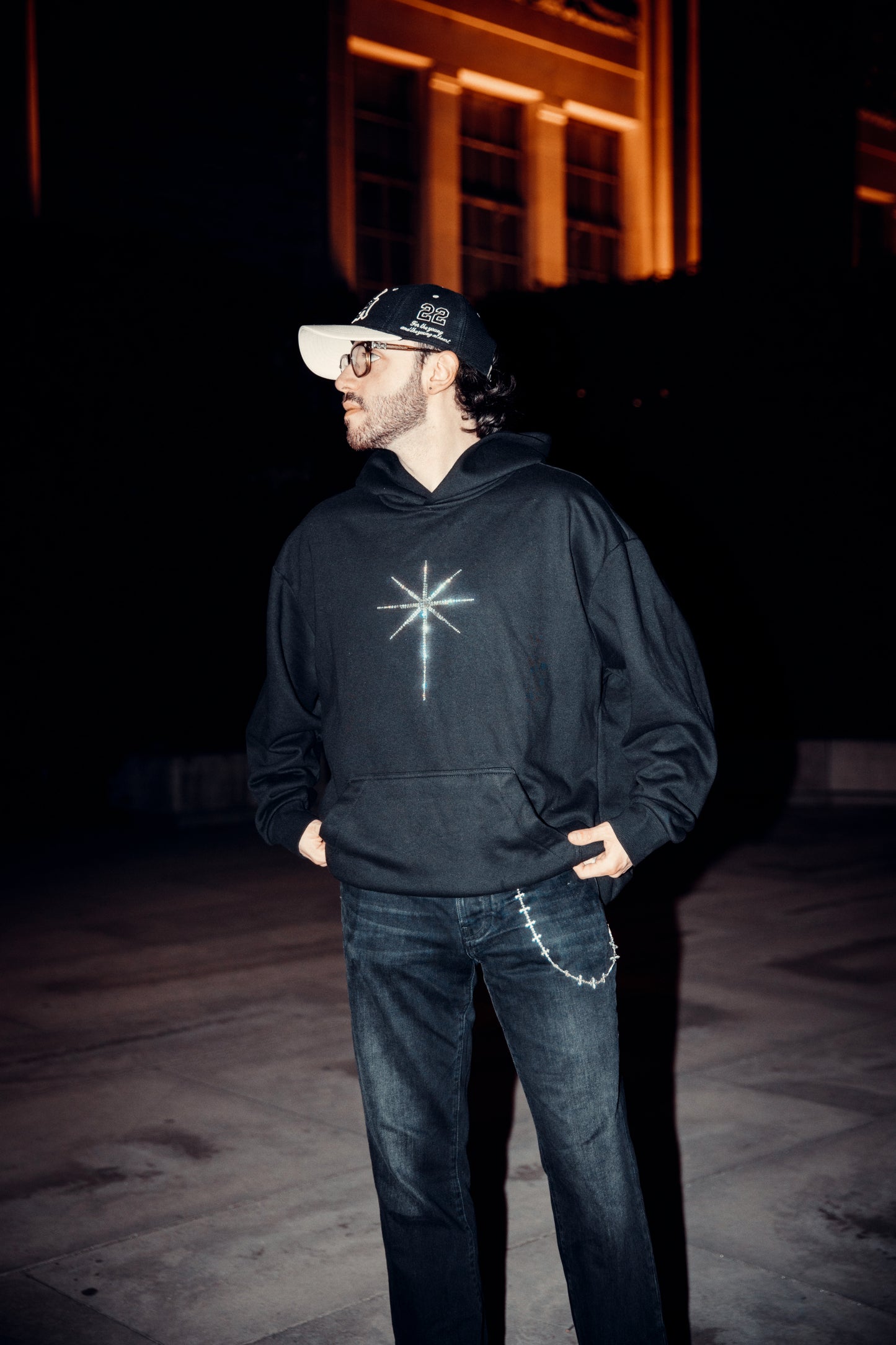 PARADISE LOST RHINESTONE HOODIE