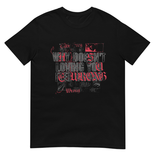 "WRONG" GOTHIC T-SHIRT