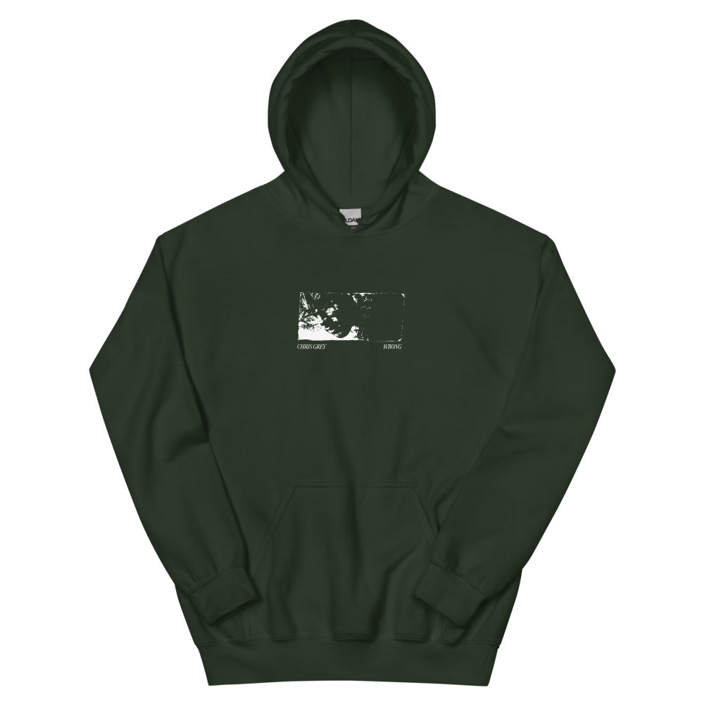 "WRONG" DRIP HOODIE - GREEN
